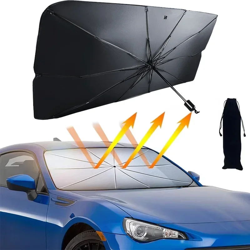 Car Sunshade Windshield Umbrella Foldable - Protetor Solar para Para-brisa de Carro,