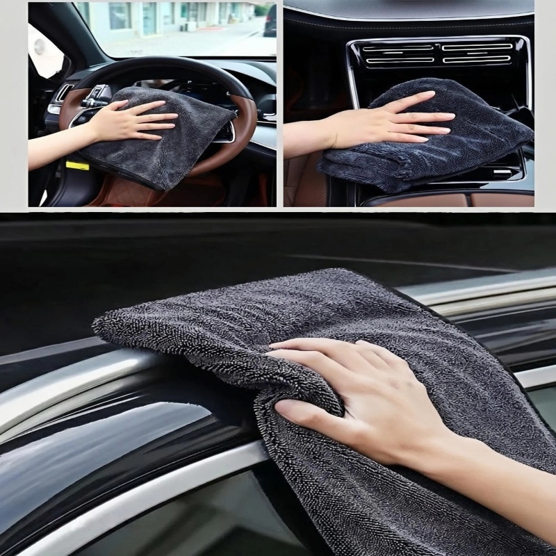 Microfiber Car Drying Towel Super Absorbent - Toalha de Secagem Automotiva de Microfibra