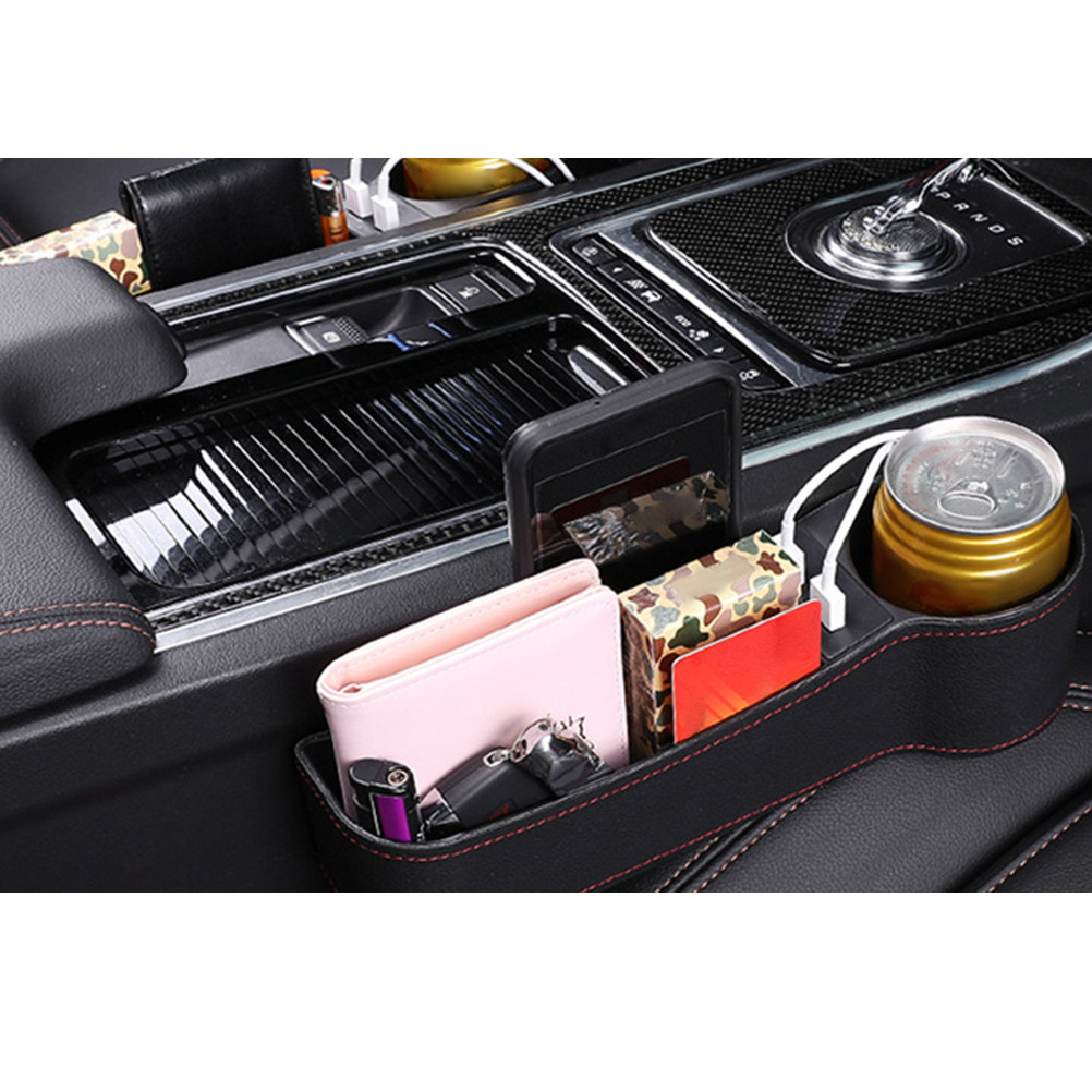 Seat Gap Filler Organizer With Usb Charger - Caixa Organizadora para Espaço entre Assentos