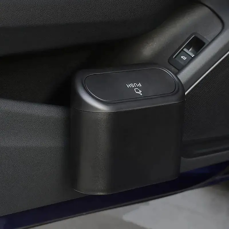 Waterproof Car Trash Can With Lid - Lixeira Mini para Carro com Tampa