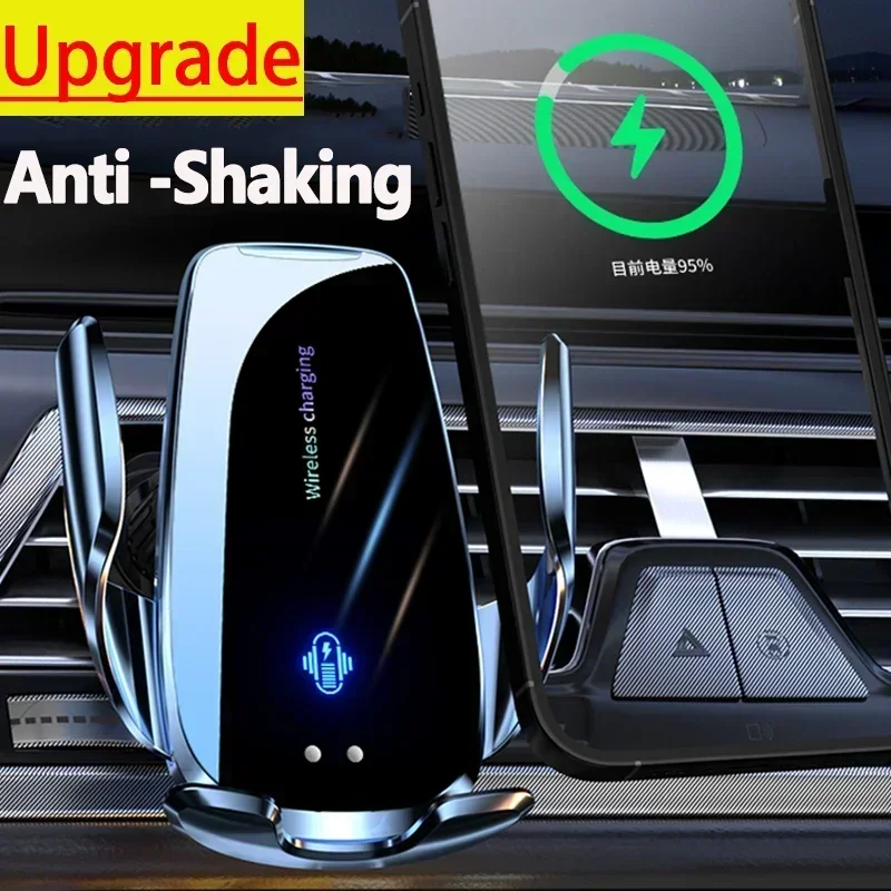 Wireless Car Charger Mount Fast Charging - Carregador Sem Fio para Saída de