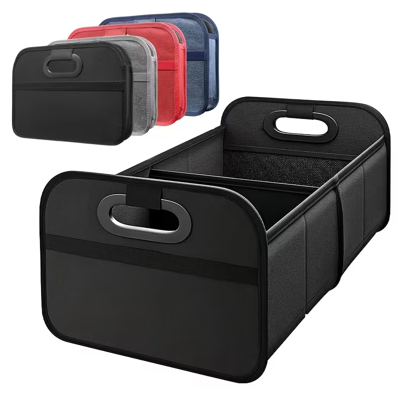 Car Trunk Organizer Foldable Storage Box - Caixa de Armazenamento Portátil e Dobrável