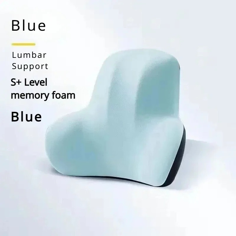 Memory Foam Car Neck Pillow Lumbar Support - Almofada Lombar Ortopédica de Espuma Viscoelástica