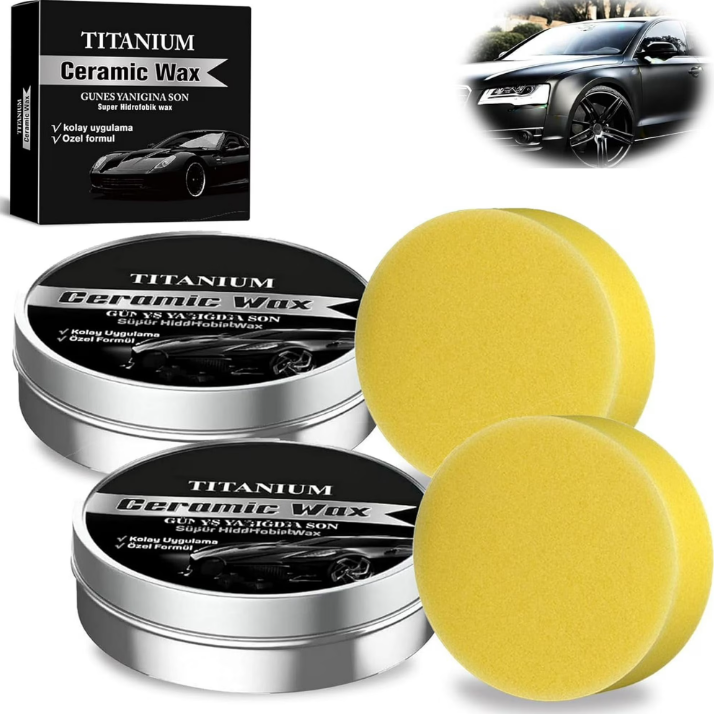 Car Scratch Repair Polishing Wax Paste - Kit de Creme Polidor de Cera