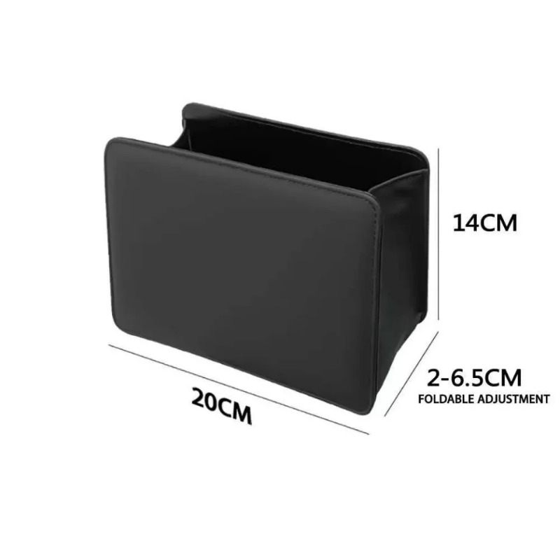 Waterproof Car Trash Can With Lid - Caixa de armazenamento da porta do