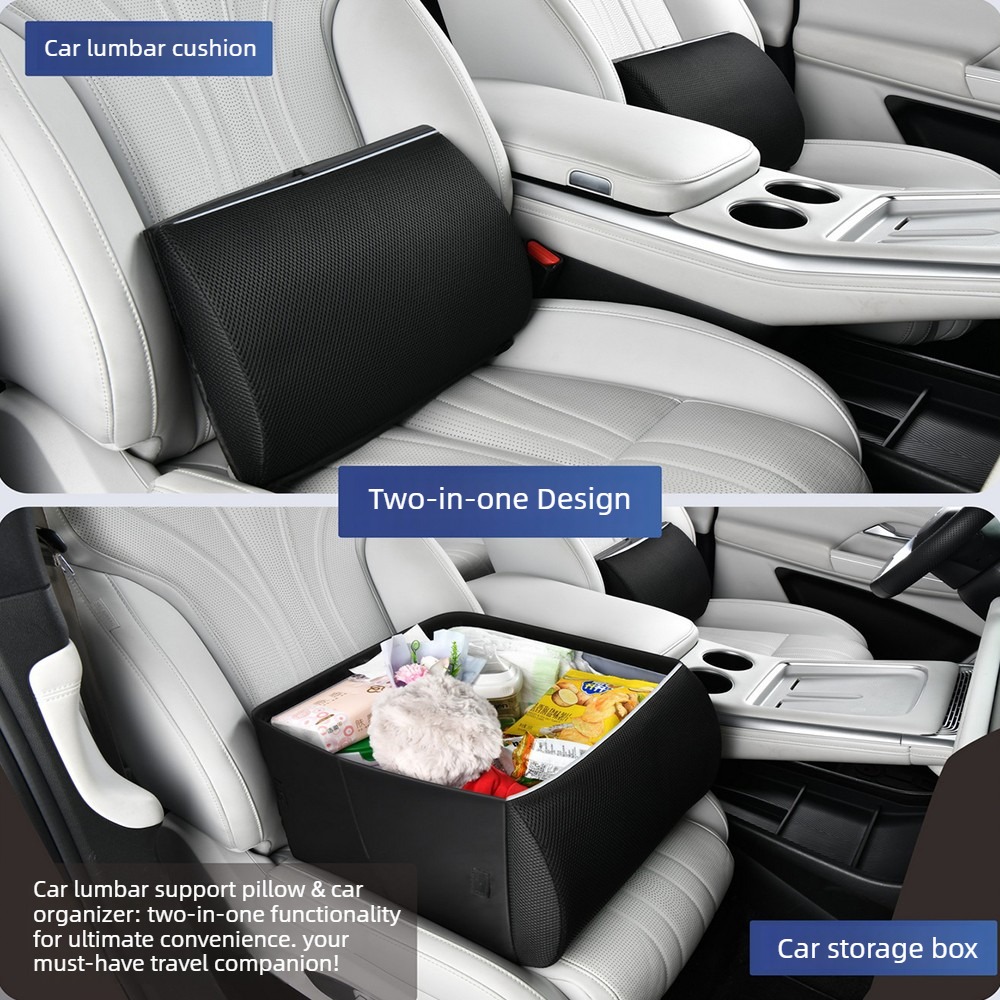 Car Trunk Organizer Foldable Storage Box - Caixa de Armazenamento Multifuncional 2 em