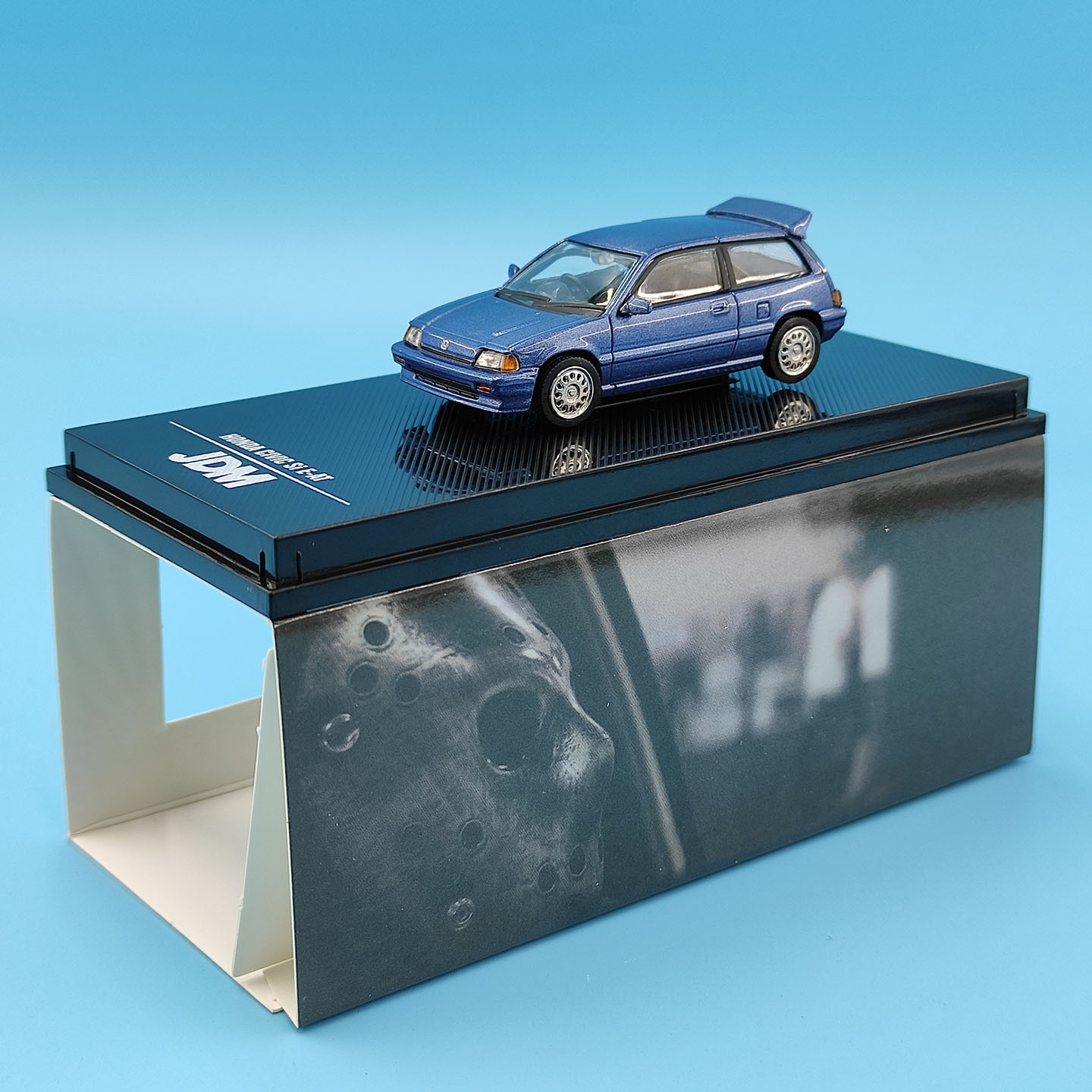 Car Care - Modelo de Carro em Liga Azul