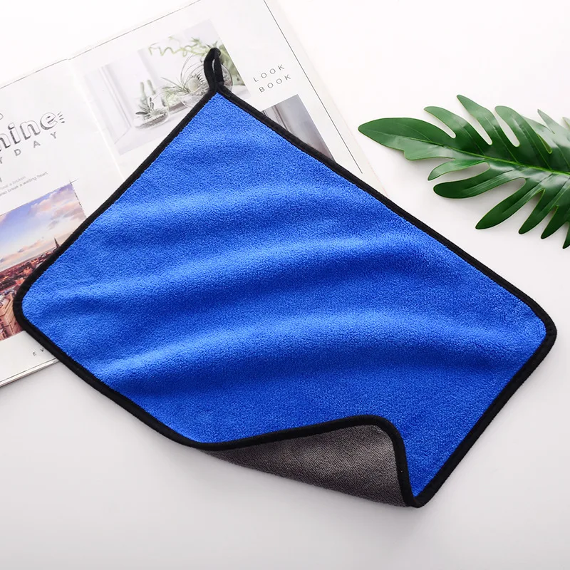 Microfiber Car Drying Towel Super Absorbent - Toalha de limpeza de microfibra extra