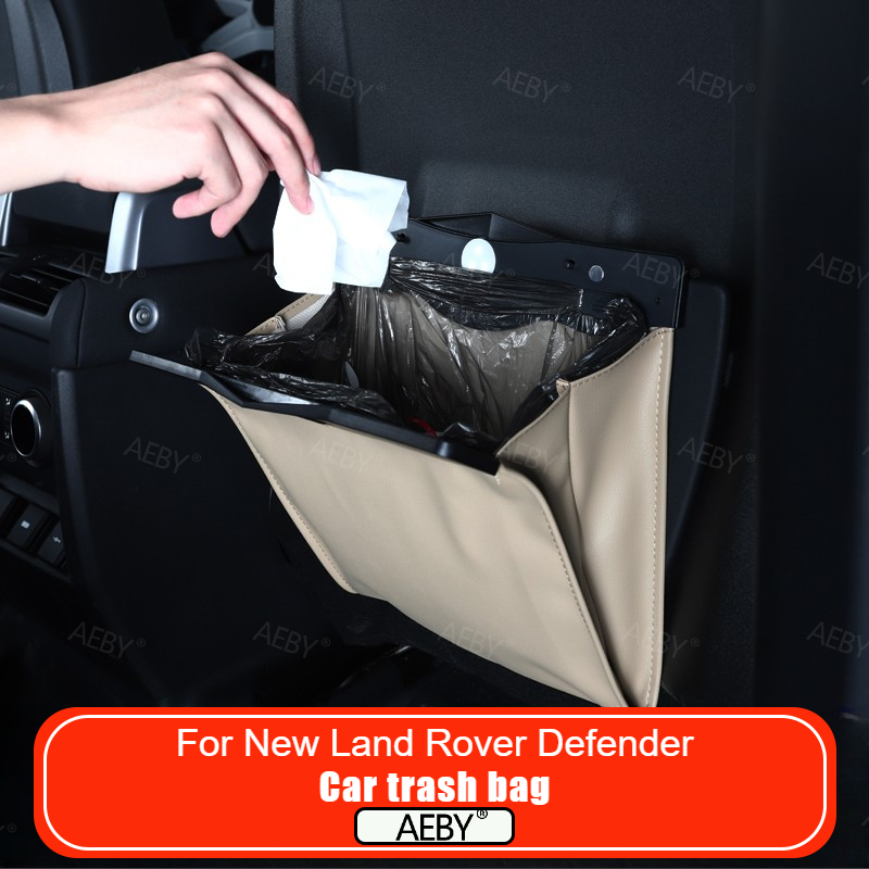 Waterproof Car Trash Can With Lid - Para o Novo Land Rover Defender