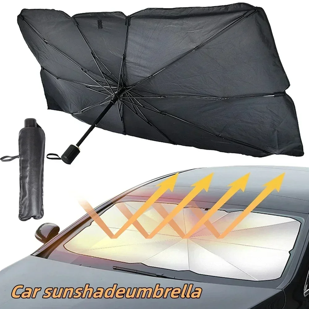 Car Sunshade Windshield Umbrella Foldable - Sombrinha para Para-brisa de Carro, Protetor