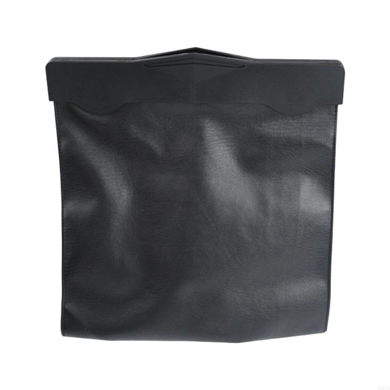 Waterproof Car Trash Can With Lid - Saco lixo couro PU para carro