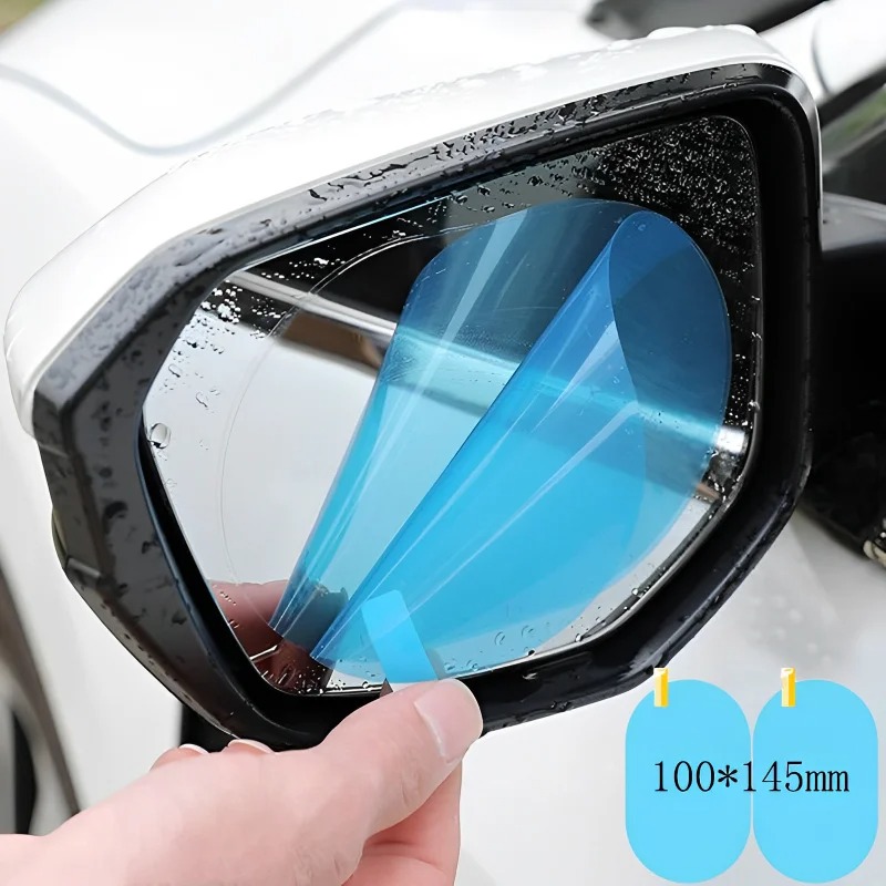 Anti Glare Car Rearview Mirror Film - Adesivo Protetor de Espelho de Carro