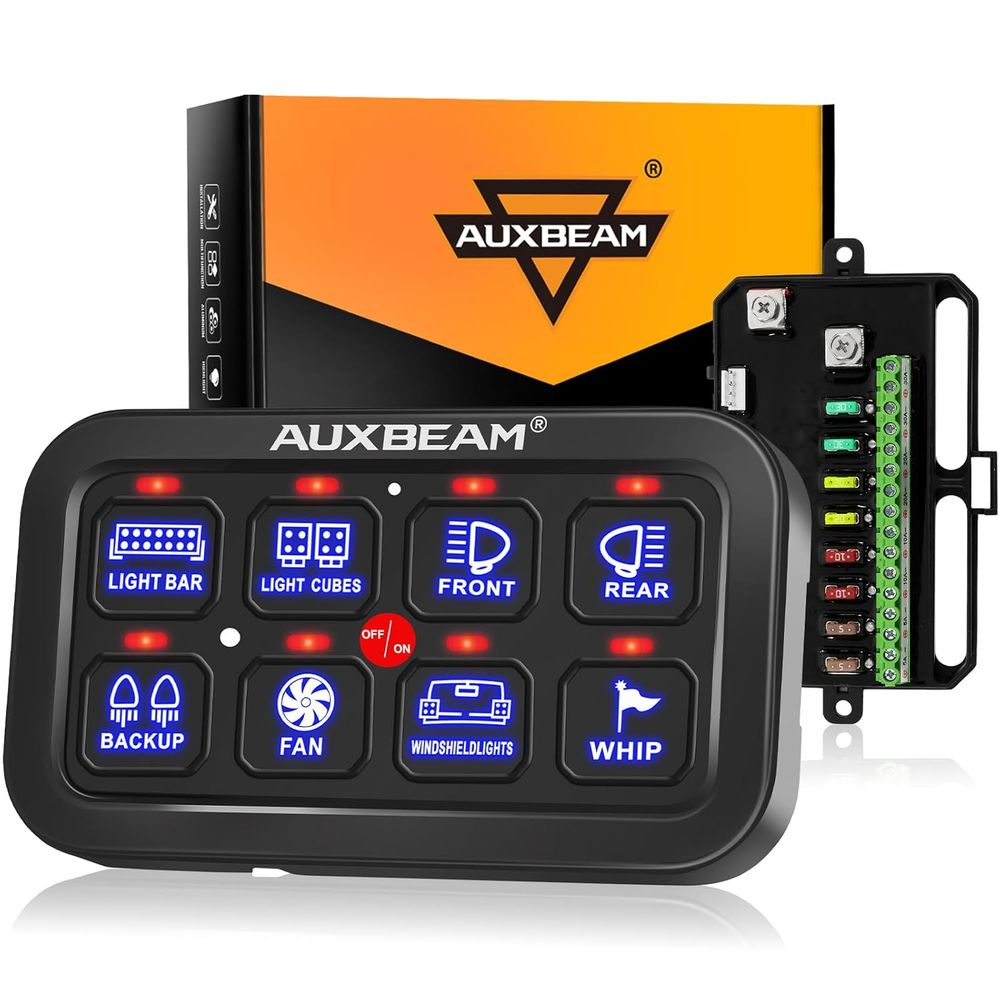 Car Electronics - Painel de Interruptores de 8 Canais