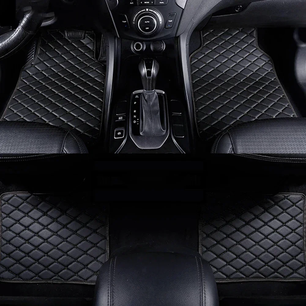 Car Floor Mats Universal Waterproof Leather - Tapetes de Carro 4PCS Universais em