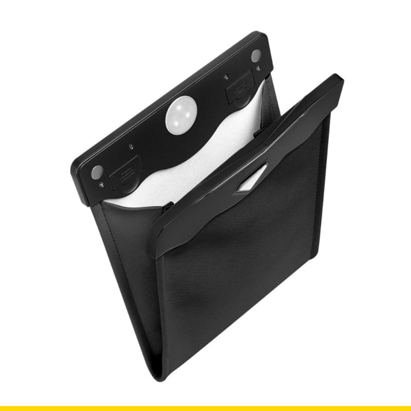 Waterproof Car Trash Can With Lid - Recipiente universal da lata lixo do