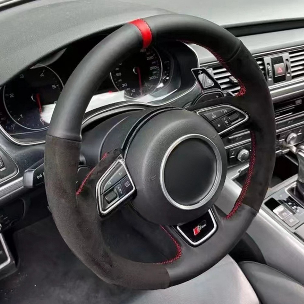 Car Steering Wheel Cover Anti Slip Breathable - Tampa do volante do carro da