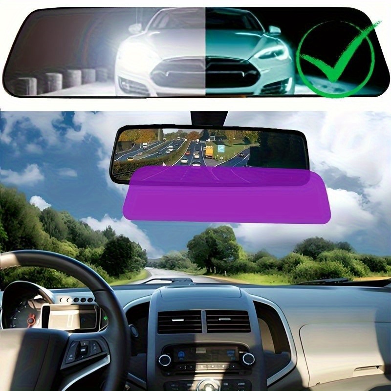 Anti Glare Car Rearview Mirror Film - Película Antirreflexo para Espelho Retrovisor Automotivo,