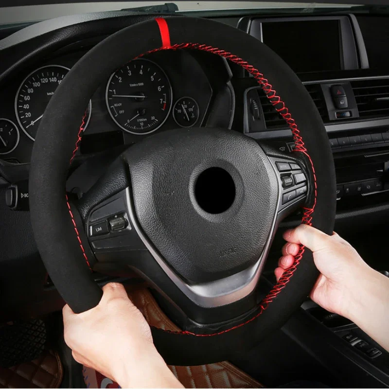 Car Steering Wheel Cover Anti Slip Breathable - Capa universal para volante de carro,