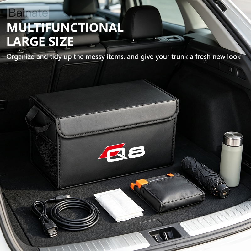 Car Trunk Organizer Foldable Storage Box - Caixa Organizadora de Porta-Malas para AUDI