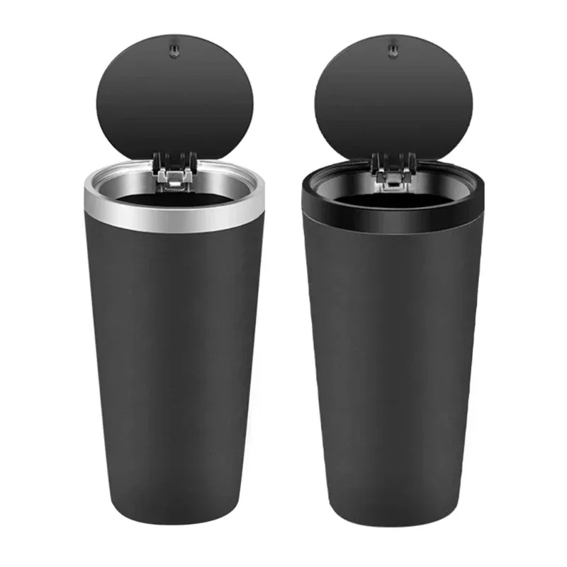 Para suporte de copo de armaze - Waterproof Car Trash Can With Lid avaliação e preço