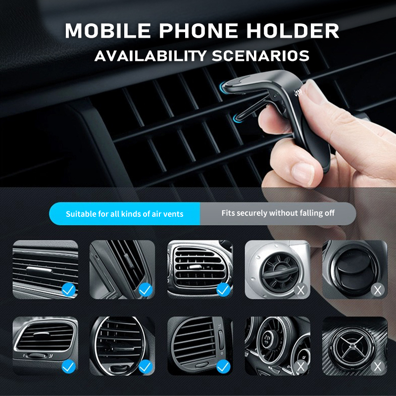 Carro Magnetic Air Vent Clip,  - Magnetic Phone Holder For Car Vent avaliação e preço