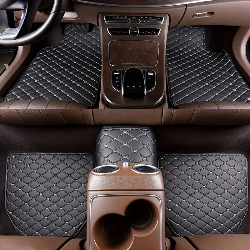 Conjunto de 5 Tapetes Universa - Car Floor Mats Universal Waterproof Leather avaliação e preço