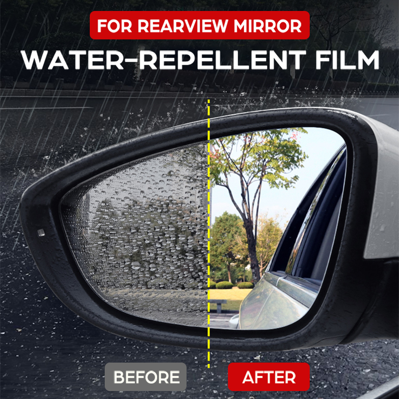 Filme anti-neblina para retrov - Anti Glare Car Rearview Mirror Film avaliação e preço