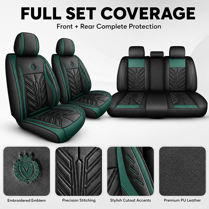 Capas de Assento de Carro Resp - Leather Car Seat Covers Full Set Universal avaliação e preço