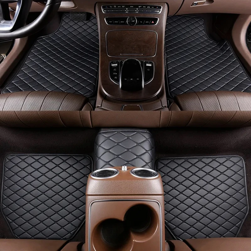 Tapetes de Carro 5 Peças Unive - Car Floor Mats Universal Waterproof Leather avaliação e preço