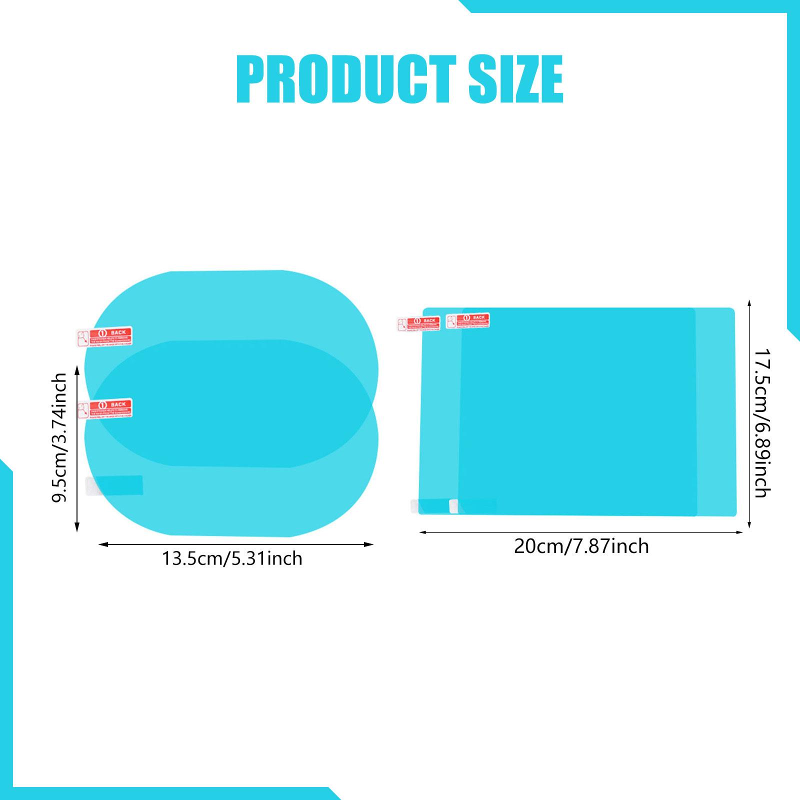 Película Protetora para Espelh - Anti Glare Car Rearview Mirror Film avaliação e preço