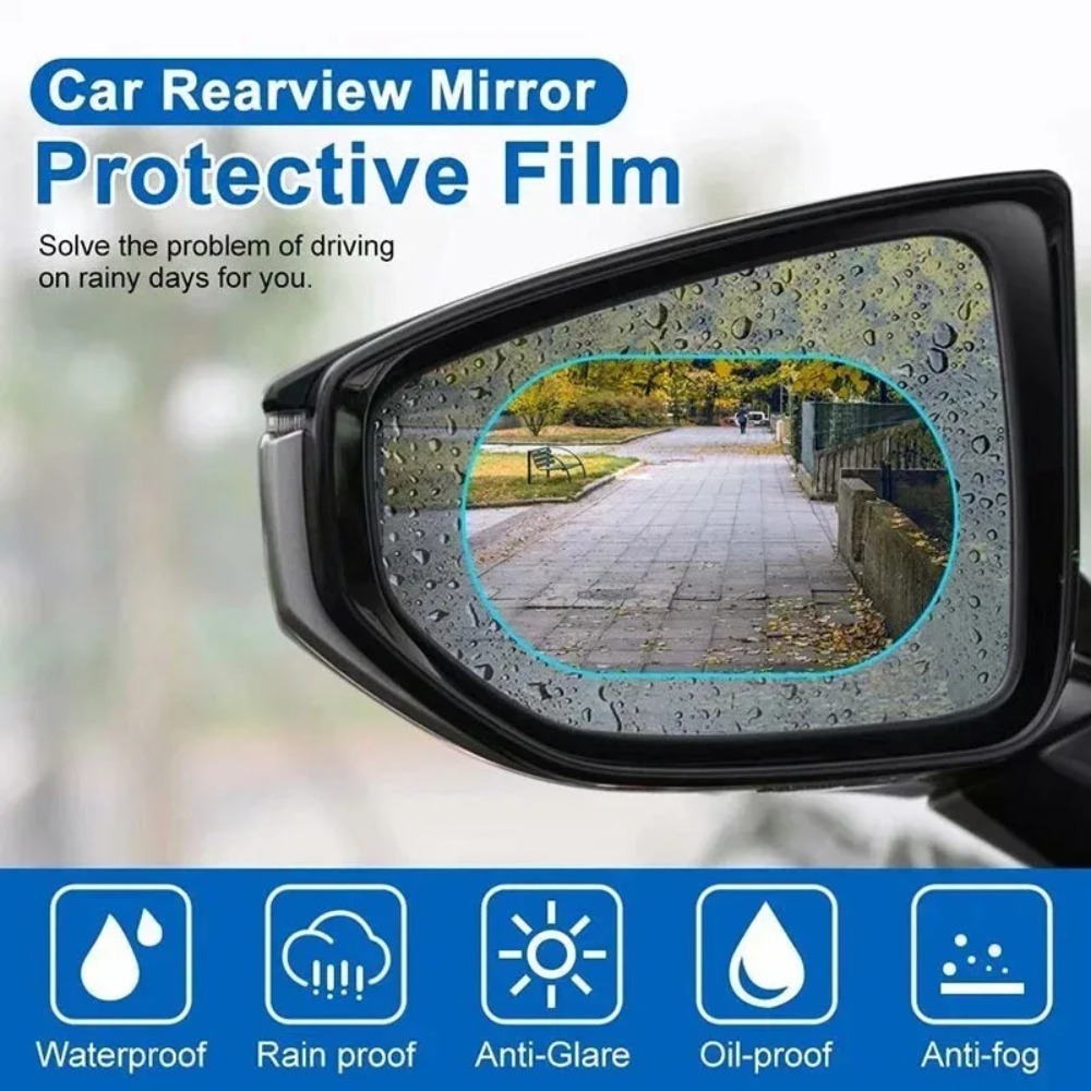 Película protetora para espelh - Anti Glare Car Rearview Mirror Film avaliação e preço