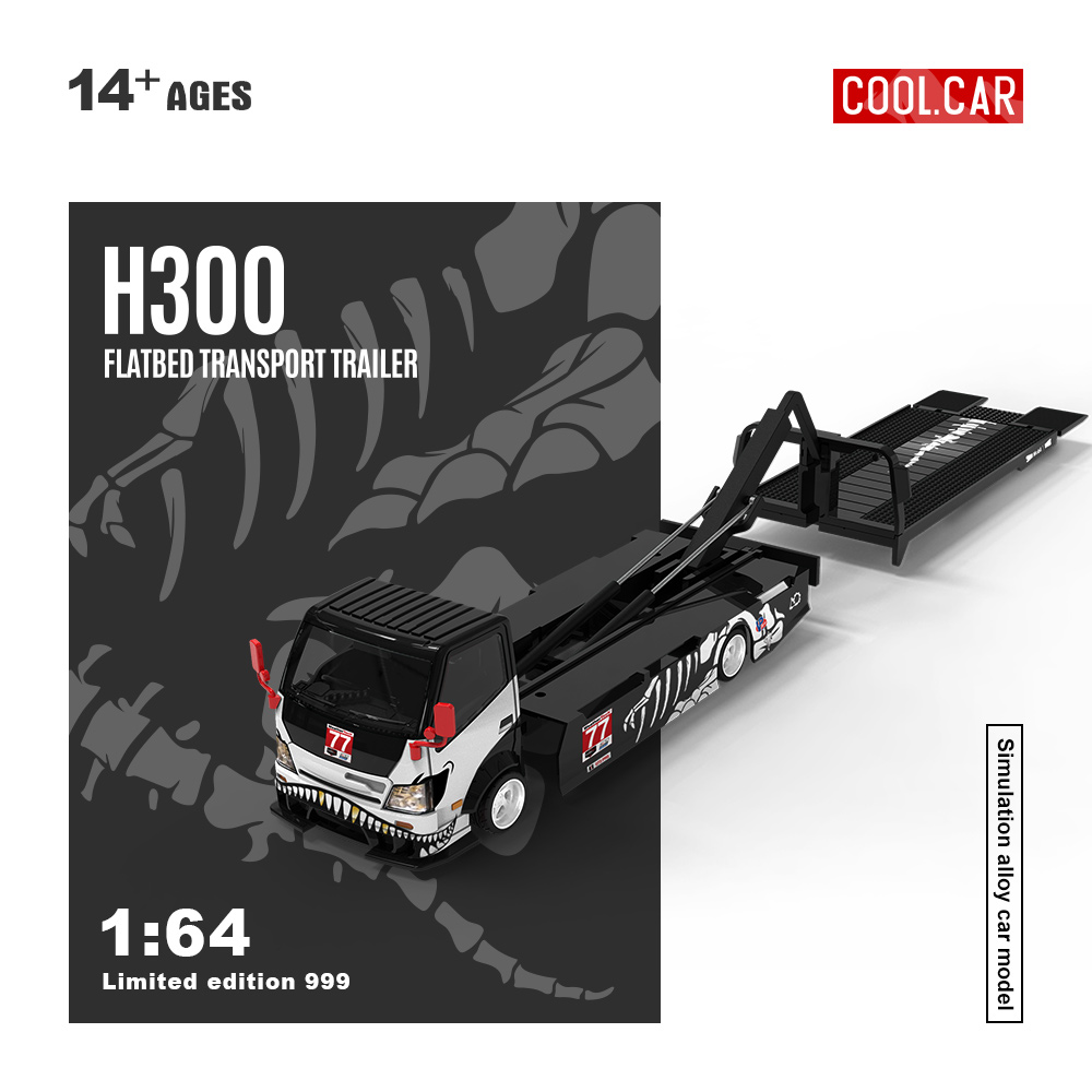 Cool Car 1:64 H300 Reboque de  - Car Care avaliação e preço