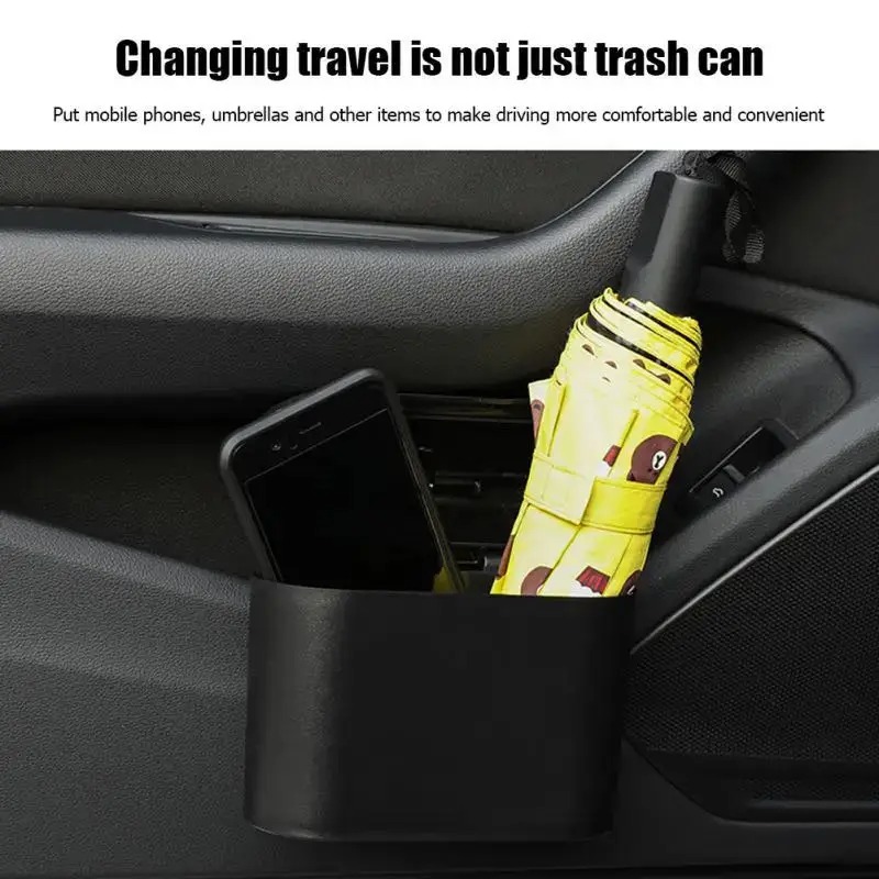 Lixeira Mini para Carro com Ta - Waterproof Car Trash Can With Lid avaliação e preço