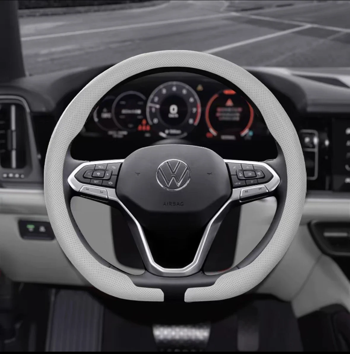 Capas de Volante Compatíveis c - Car Steering Wheel Cover Anti Slip Breathable avaliação e preço