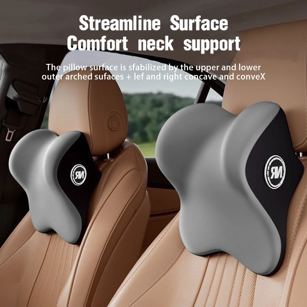 Conjunto de encosto de cabeça  - Memory Foam Car Neck Pillow Lumbar Support avaliação e preço