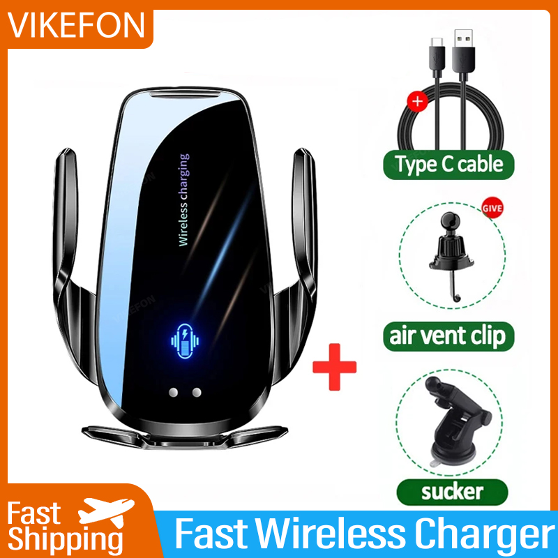 Carregador Sem Fio para Saída  - Wireless Car Charger Mount Fast Charging avaliação e preço