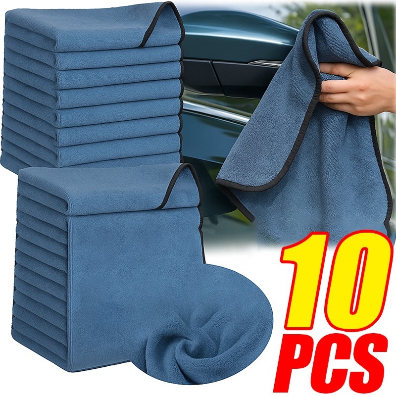 Toalha de microfibra de pilha  - Microfiber Car Drying Towel Super Absorbent avaliação e preço