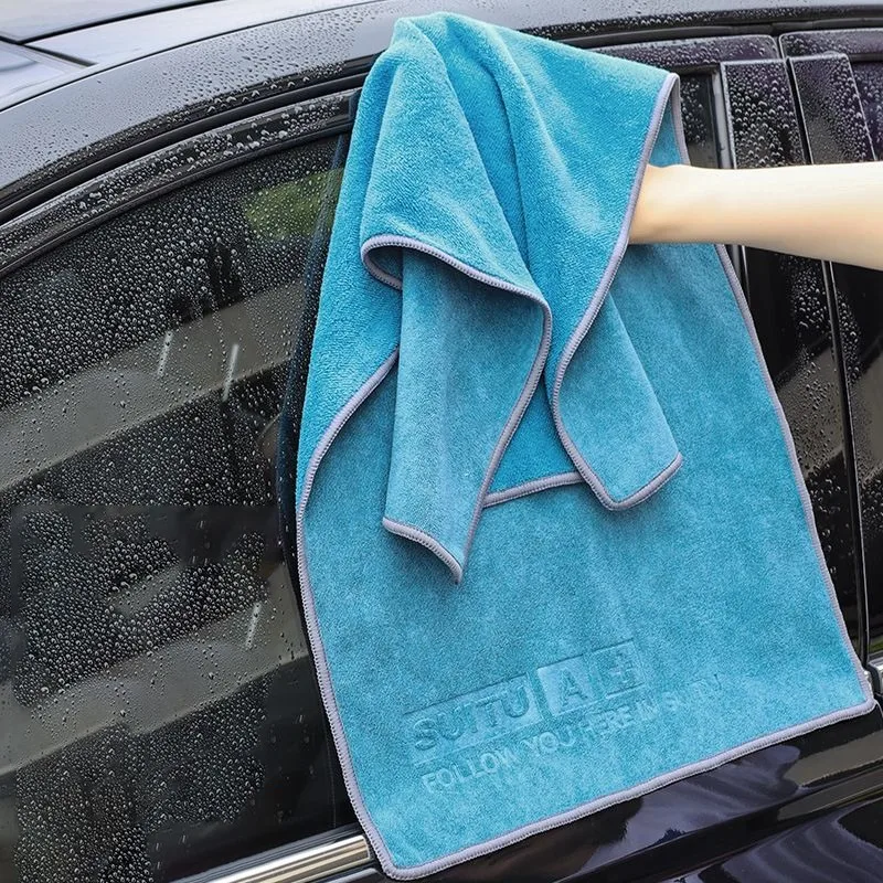 Toalha de microfibra de pilha  - Microfiber Car Drying Towel Super Absorbent avaliação e preço