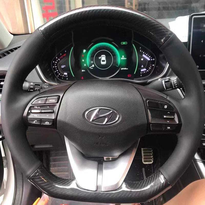 Capa de Volante de Carro em Co - Car Steering Wheel Cover Anti Slip Breathable avaliação e preço