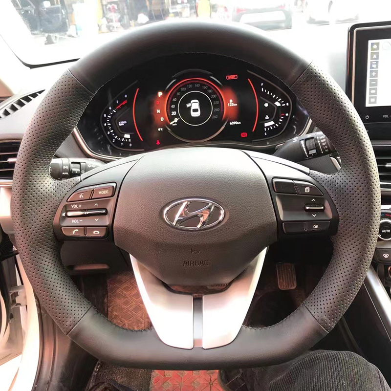 Capa de Volante de Carro em Co - Car Steering Wheel Cover Anti Slip Breathable avaliação e preço