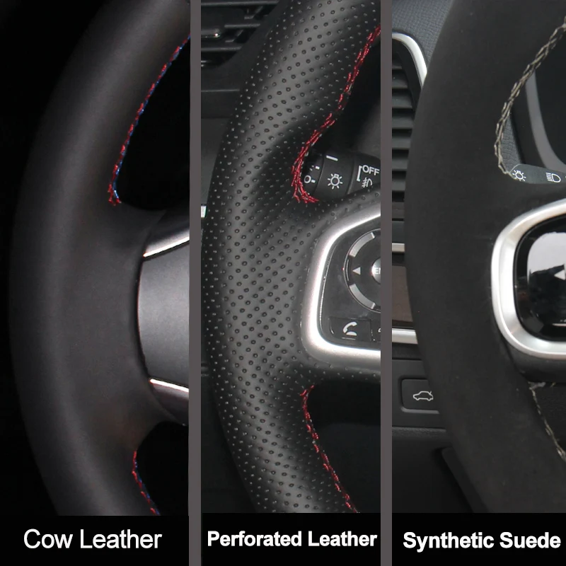 Capa de Volante de Carro em Co - Car Steering Wheel Cover Anti Slip Breathable avaliação e preço