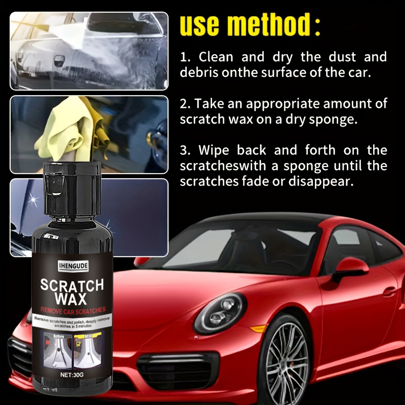 1 unidade de pasta reparadora  - Car Scratch Repair Polishing Wax Paste avaliação e preço