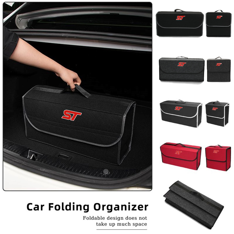 Caixa organizadora para armaze - Car Trunk Organizer Foldable Storage Box avaliação e preço