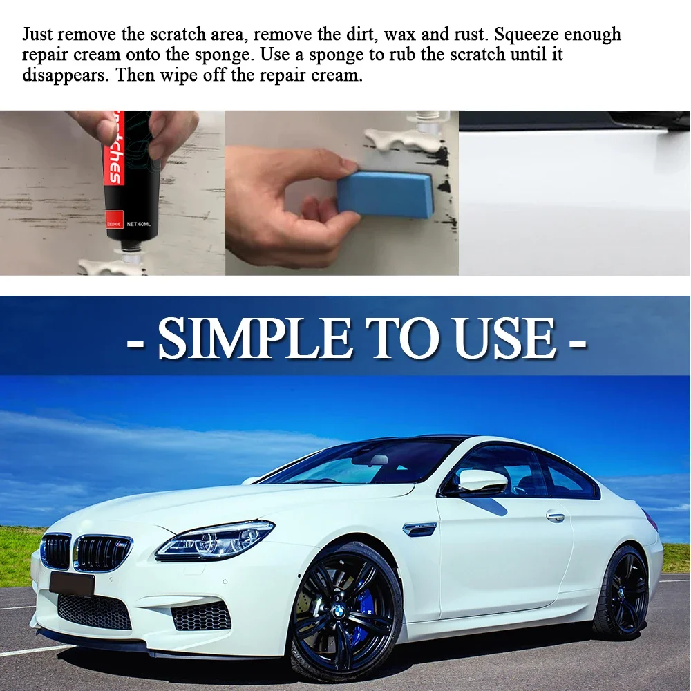 Pasta de Polimento para Arranh - Car Scratch Repair Polishing Wax Paste avaliação e preço