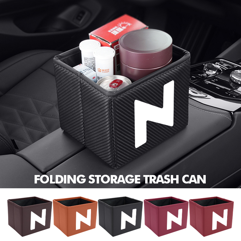 Lixeira dobrável para carro, s - Waterproof Car Trash Can With Lid avaliação e preço