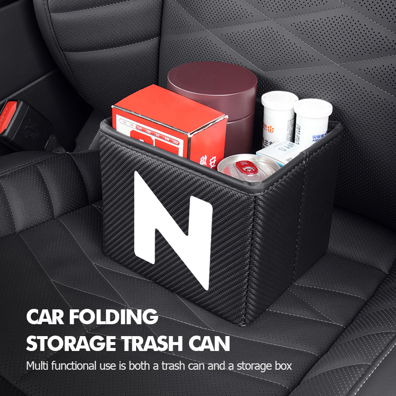 Lixeira dobrável para carro, s - Waterproof Car Trash Can With Lid avaliação e preço