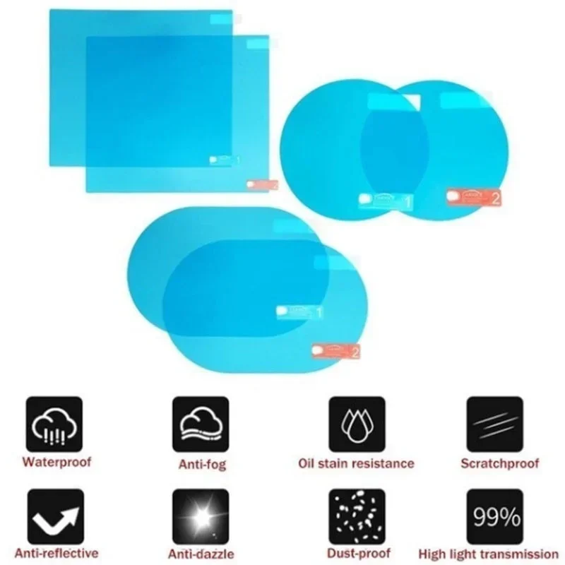 Película Protetora para Retrov - Anti Glare Car Rearview Mirror Film avaliação e preço