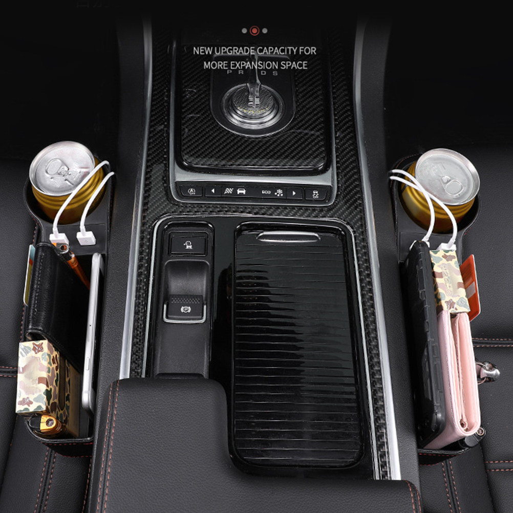 Caixa de Armazenamento para Es - Seat Gap Filler Organizer With Usb Charger avaliação e preço