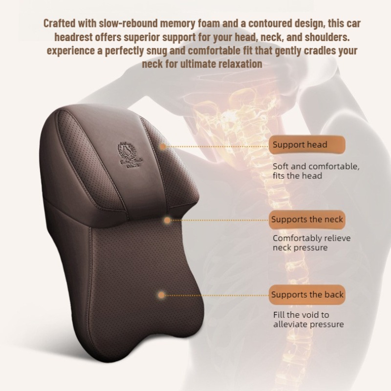 Novo Conjunto Universal Minima - Memory Foam Car Neck Pillow Lumbar Support avaliação e preço