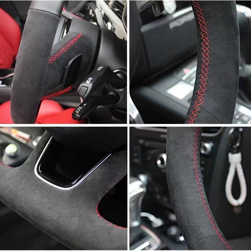 Capa de volante de carro perso - Car Steering Wheel Cover Anti Slip Breathable avaliação e preço
